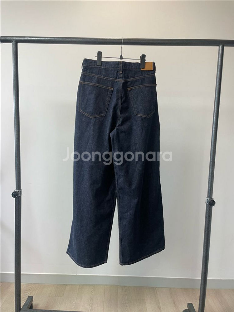 (3) Avie muah 아비에 무아 생지 와이드 데님--2