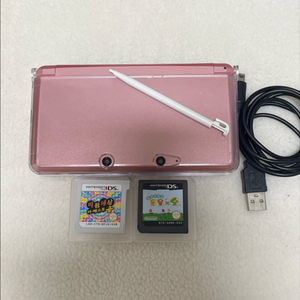 닌텐도 3DS 핑크(놀동숲+리듬세상 더 베스트 플러스)