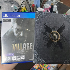 ps4 바이오하자드 빌리지 스틸북 포함
