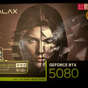 RTX 5080 GALAX BLACK OC 16GB