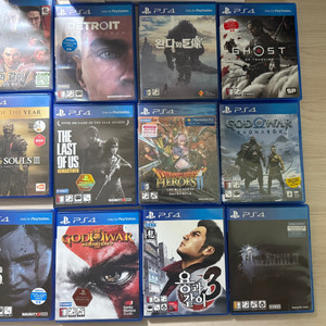 ps4 게임타이틀 (분할,일괄) 팝니다