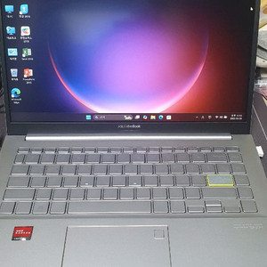 아수스 14인치 노트북 라이젠7-8g-512g 새배터리