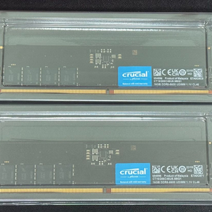 마이크론 Crucial DDR5 16GBx2 32GB
