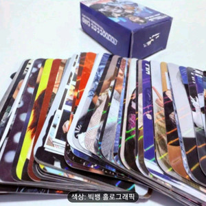 빅뱅 홀로그램 포카 세트 최저가 팝니다!