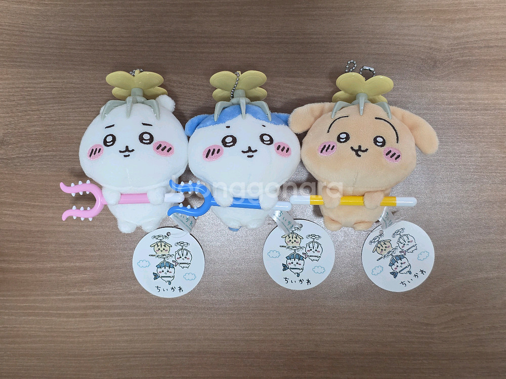 토벌 마스코트 세트 치이카와 하치와레 우사기--0