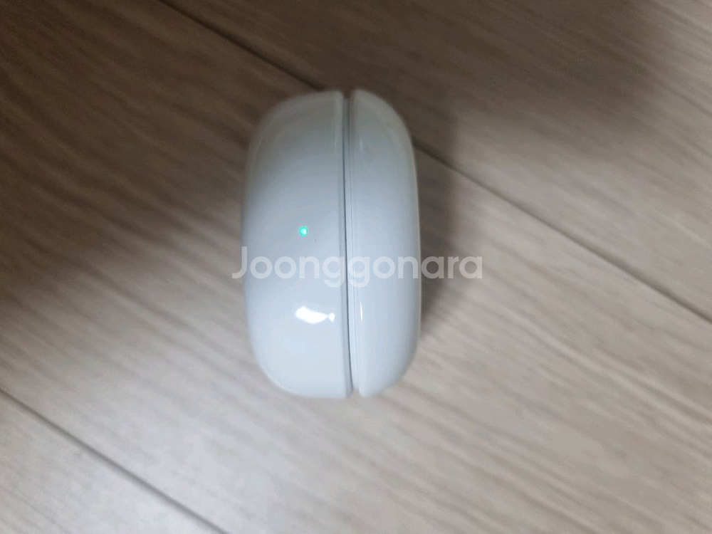갤럭시 버즈 FE 왼쪽 유닛과 충전 케이스--1