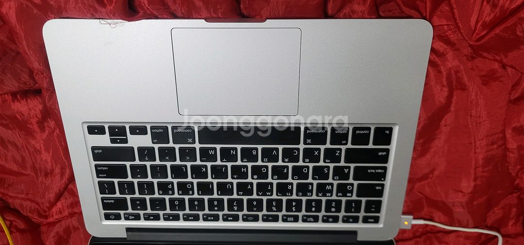 맥북프로 13인치 A1502 i5 작동정상 부품용--5