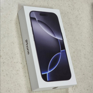 [미개봉] 아이폰 16 Pro 블랙 티타늄 256GB