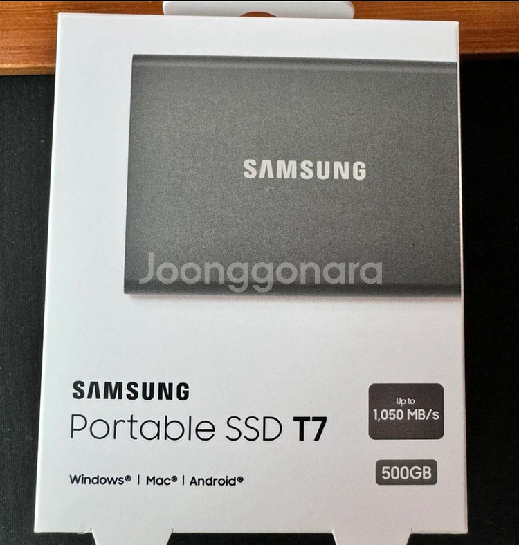 삼성전자 휴대용 SSD 500gb--0