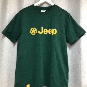 Jeep 로고 반팔 티셔츠 그린 (M)