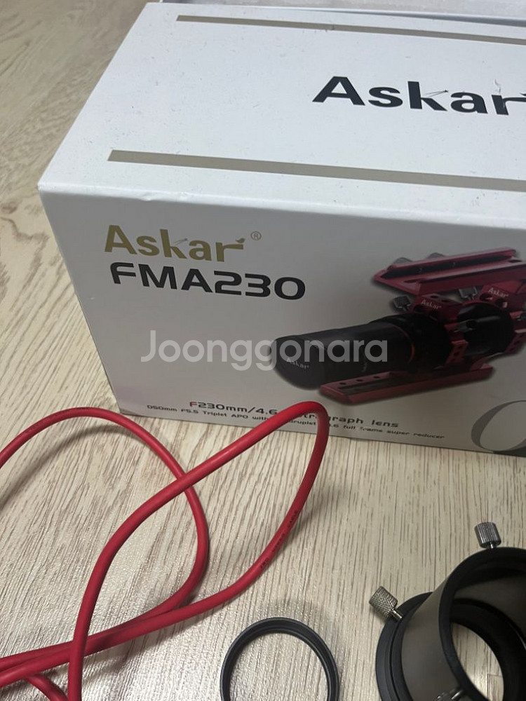 천체 망원경. 아스카 fma230. zwo--3