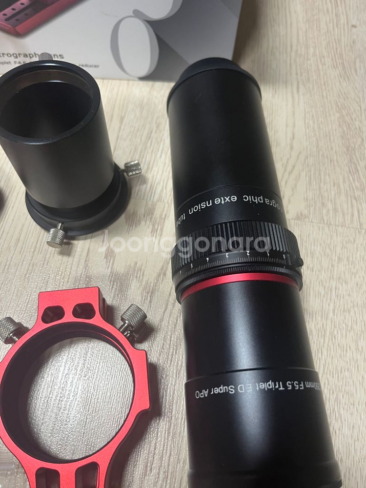 천체 망원경. 아스카 fma230. zwo--4