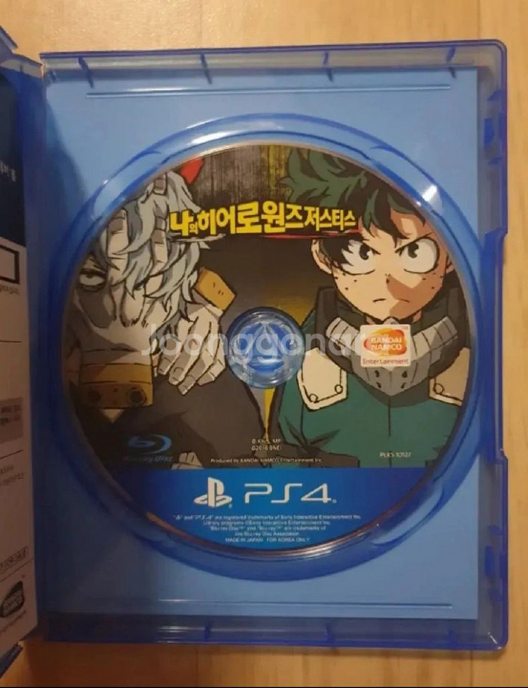 (플스4 ps4) 나의히어로 원즈 저스티스 팝니다--1