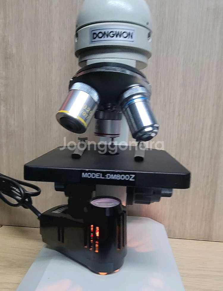 현미경 DM800Z + 조광장치 팝니다--0