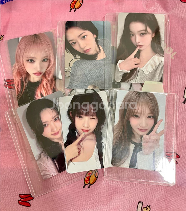 미니브 일괄 7만원 특전 포카 세트 아이브 포토카드--0
