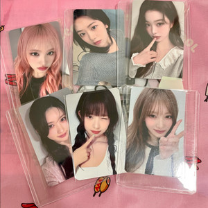 미니브 일괄 7만원 특전 포카 세트 아이브 포토카드