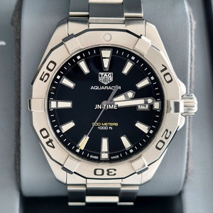 태그호이어 아쿠아레이서 300 쿼츠 검판 41mm