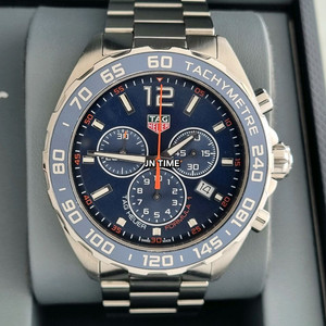 태그호이어 포뮬러1 크로노 청판 쿼츠 43mm