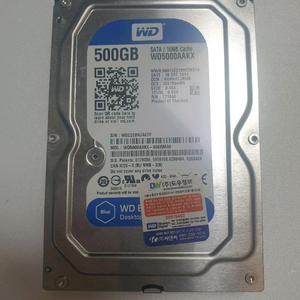WD 500GB HDD 3.5인치
