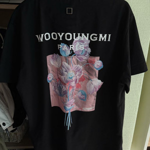 우영미 플라워 반팔티