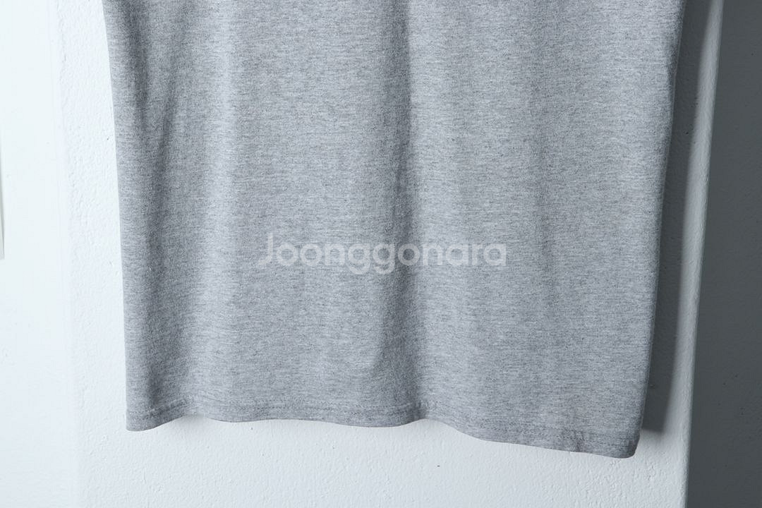 (S) 챔피온 반팔 티셔츠 하버드 로고 그레이--1
