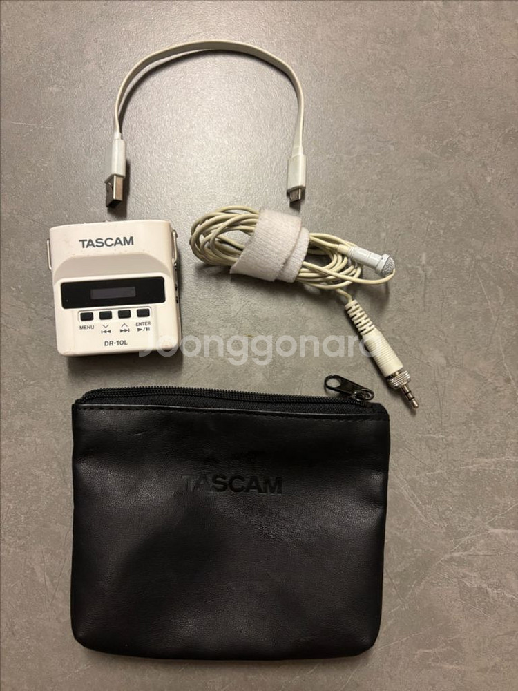 Tascam DR-10L 핀마이크 레코더--0