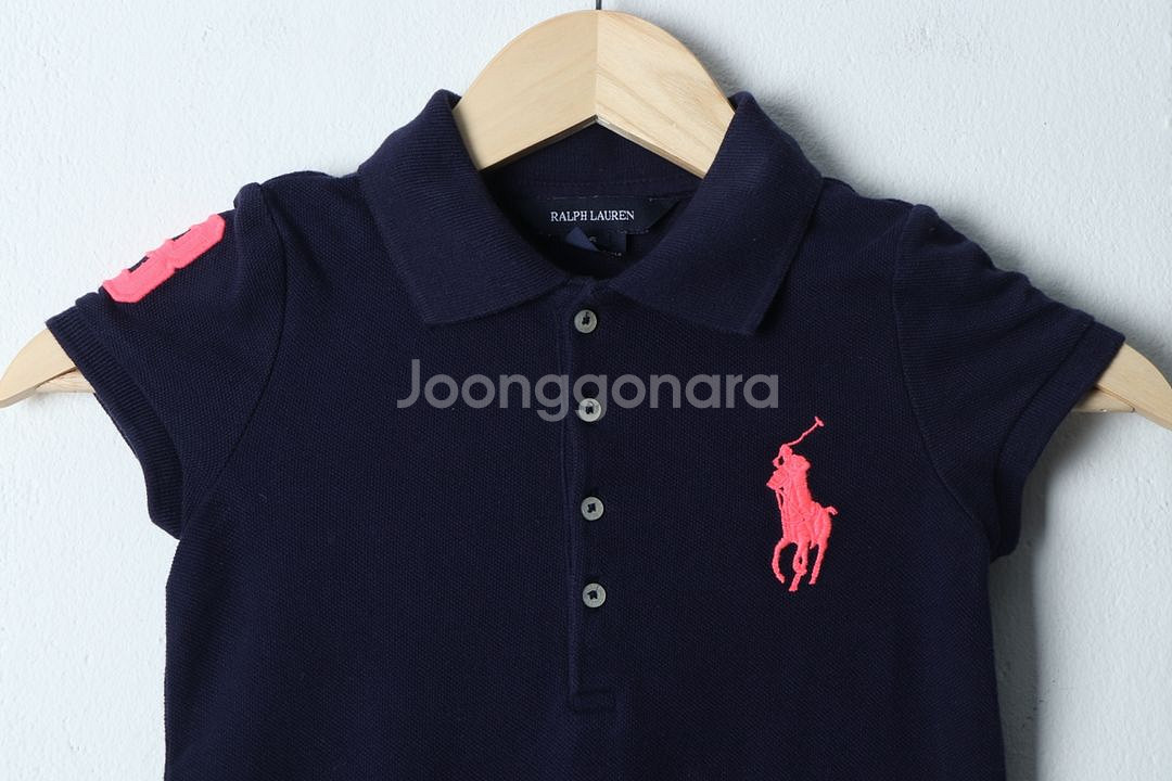 (F) 폴로 랄프로렌 반팔 카라 티셔츠 아동 키즈--1