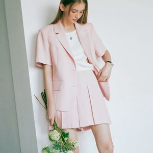 유어네임히얼 찰떡이버튼재킷&주름스커트팬츠