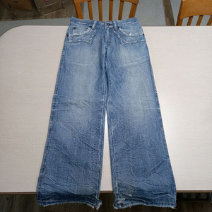 31 KELLO Kor 데미지워싱 와이드진 31-435