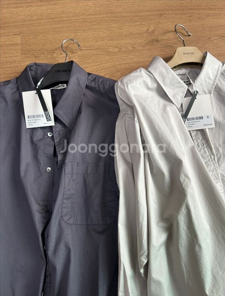 인사일런스 워시드 하이덴시티 셔츠 (일괄판매)--0