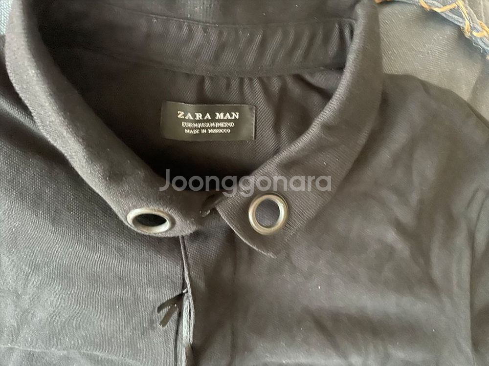 자라 블랙 반팔pk M 택달린 미사용품--1