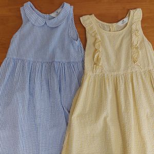 H&M 여아원피스 여아여름원피스 120 130 흐앤므