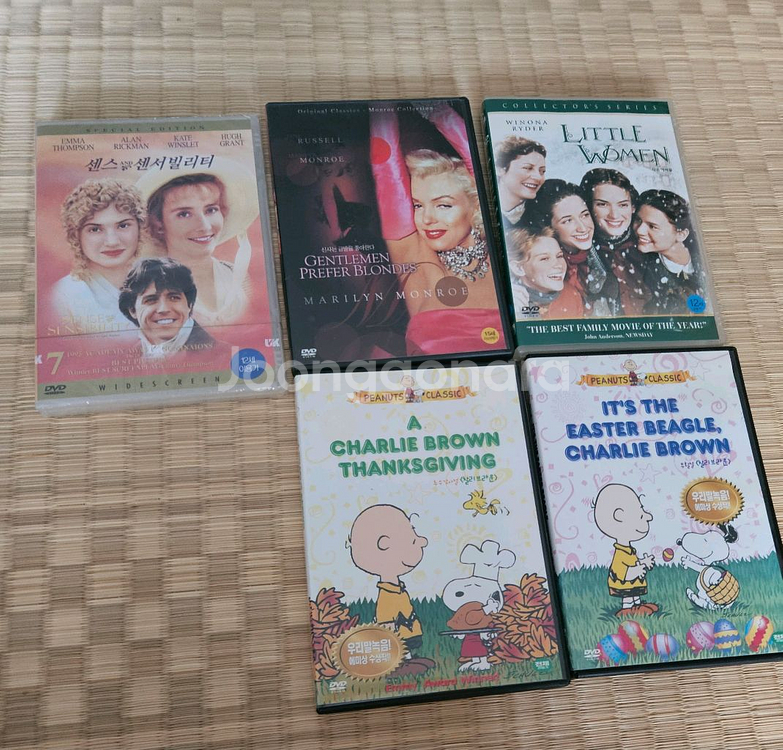 옛날 dvd 10개 일괄 판매합니다--0