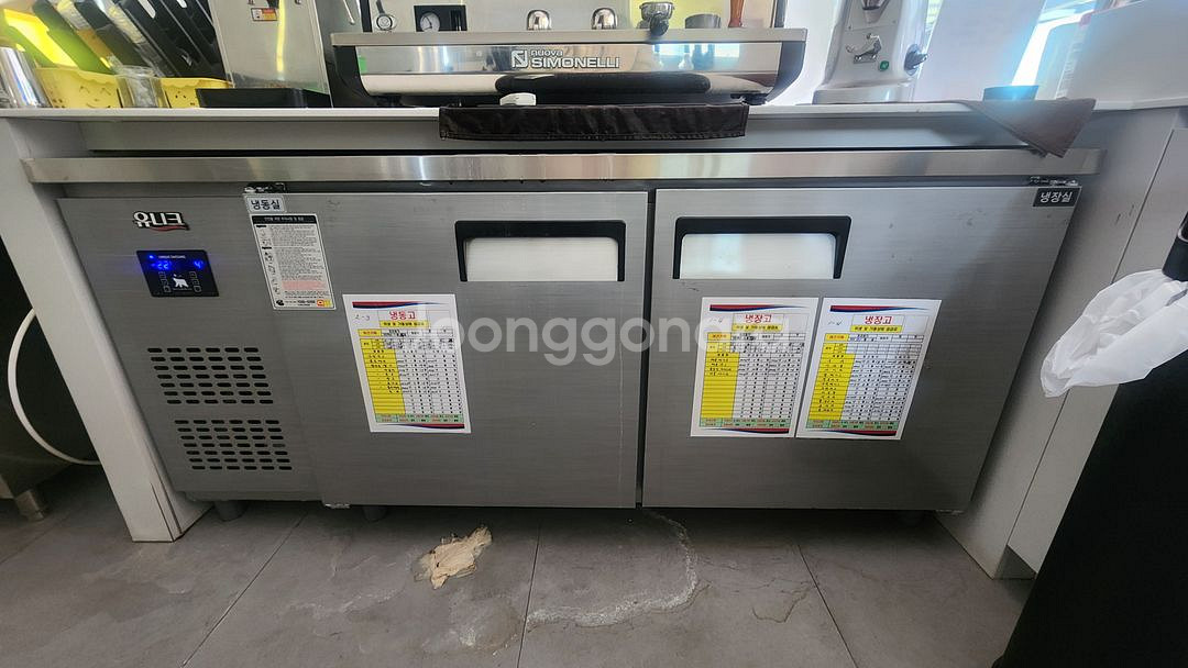 유니크 테이블냉장/냉동고 UDS-18RFTDR--1