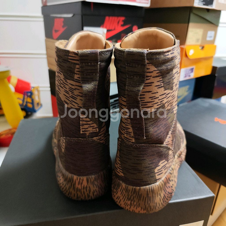 41 이지 시즌6 밀리터리 카모 부츠--2