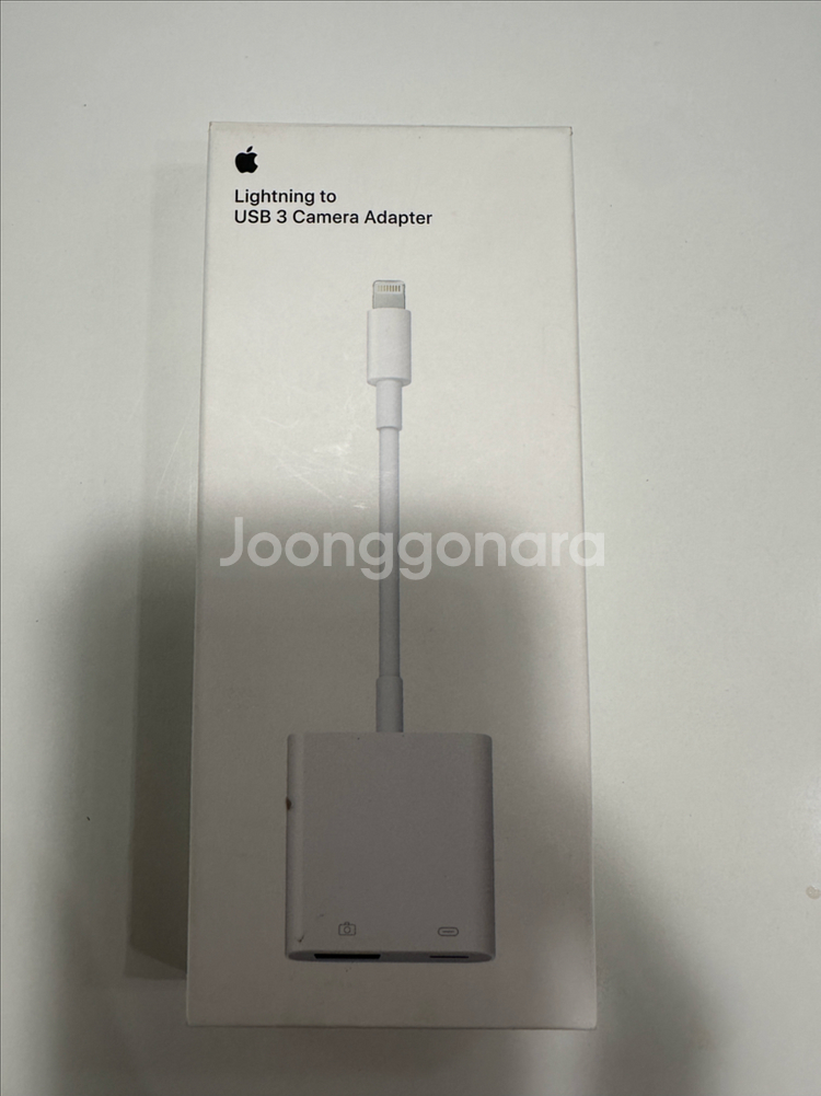 Apple 정품 라이트닝 USB3 카메라 어댑터--2