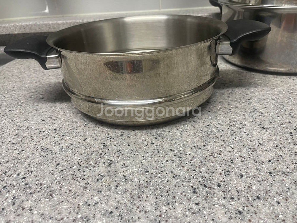 암웨이 퀸 Ti 소스팬 스티머--0