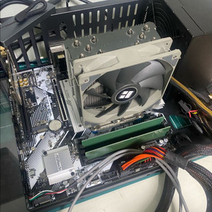 텍포)asrock b760m +쿨러 + DDR5 16g