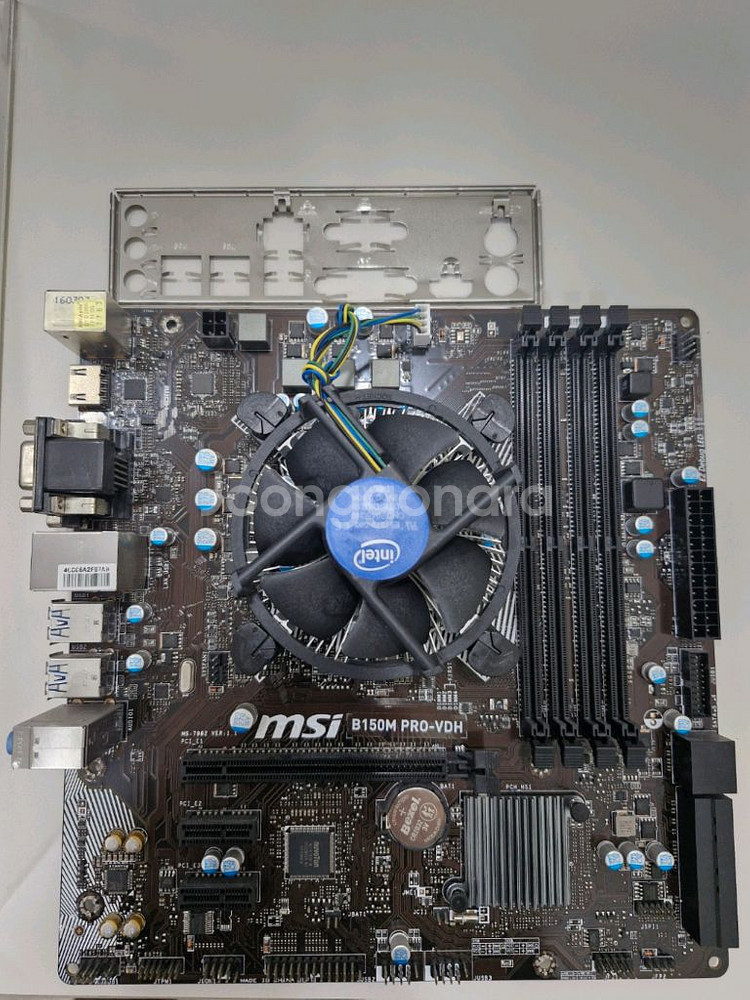 메인보드 MSI B150M PRO-VDH&i5 cpu--0