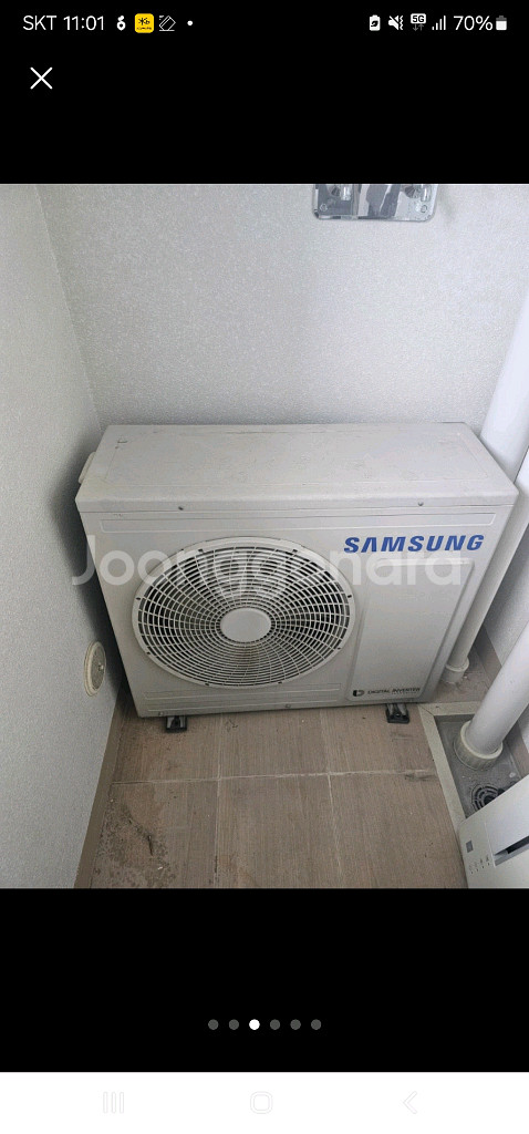 삼성 시스템에어컨 실내기2대, 실외기1대--4