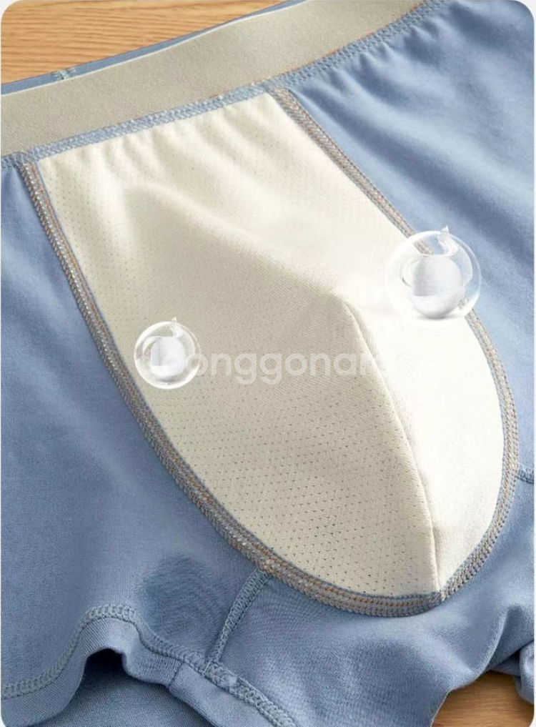 무형광 순면 남아 팬티6p세트(새상품)--1