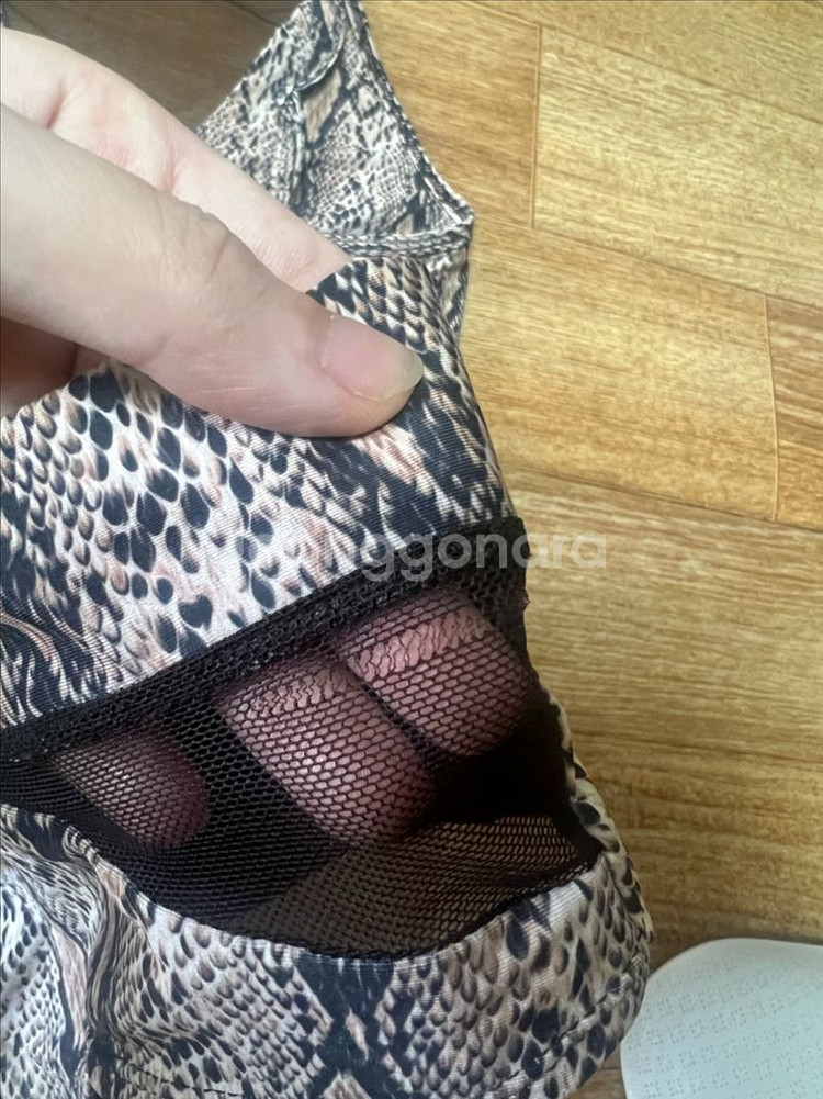 핫한폴웨어 베카메쉬 레오파드 (상하의M)--6