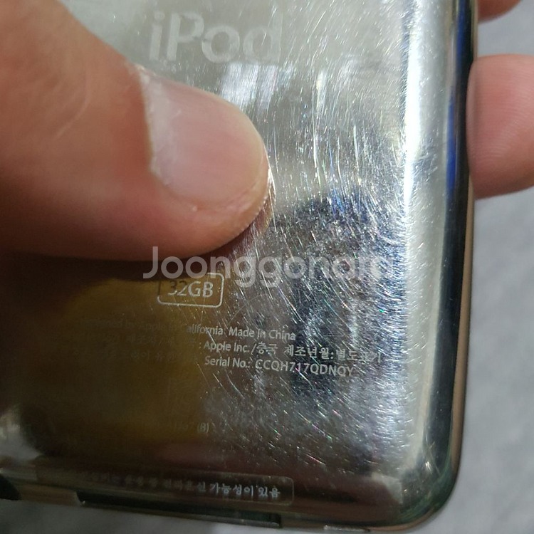 애플 아이팟터치4세대 32기가 a1367 화이트--3