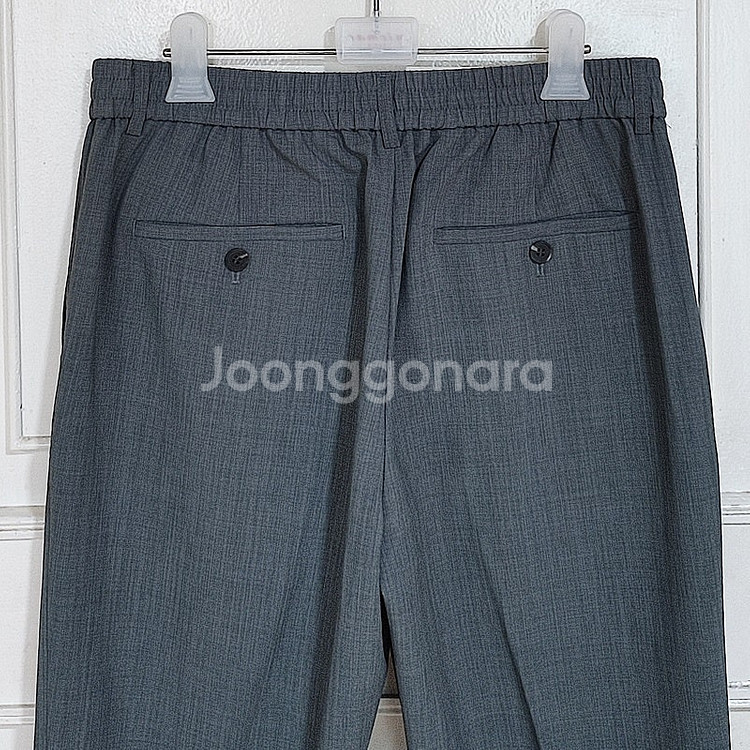 [새옷]남성슬랙스32 여름바지 정장팬츠 밴딩바지 쿨맥스--3