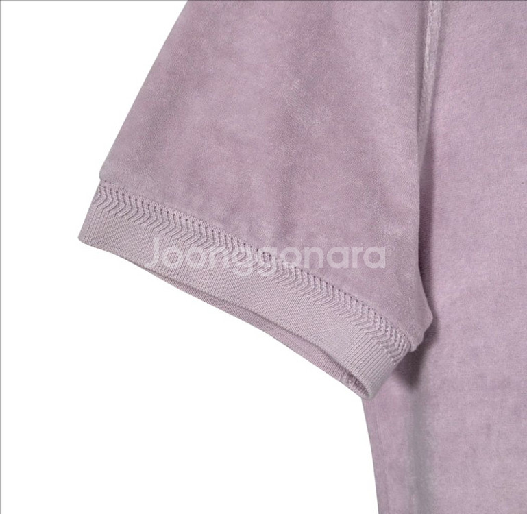 52] 톰포드 테리 코튼 폴로 카라 반팔 티셔츠 라벤더--4