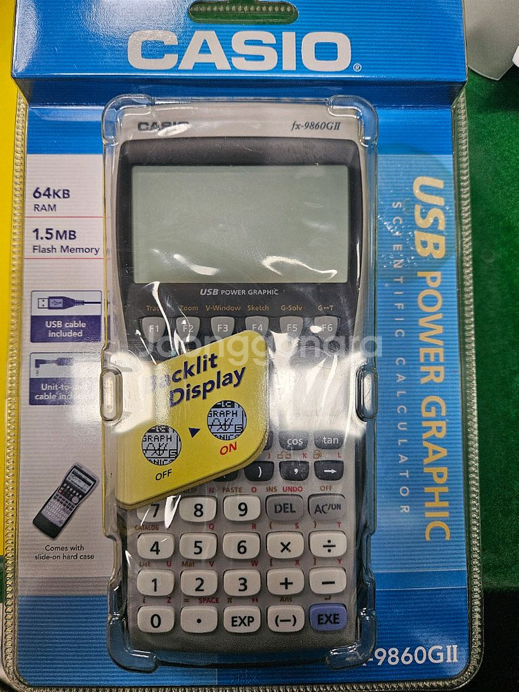 카시오 공학용 계산기 FX-9860 G2--0