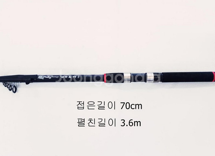 원투낚시대 3.6m 2대+4000번릴 2대+삼각받침대--1