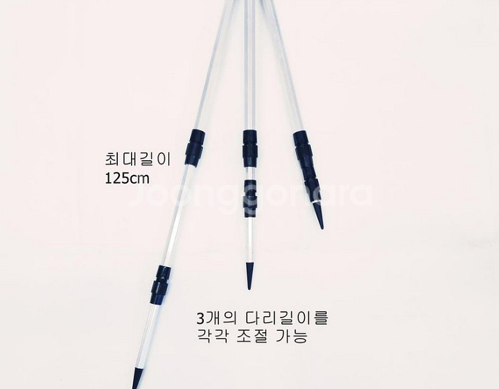 원투낚시대 3.6m 2대+4000번릴 2대+삼각받침대--9