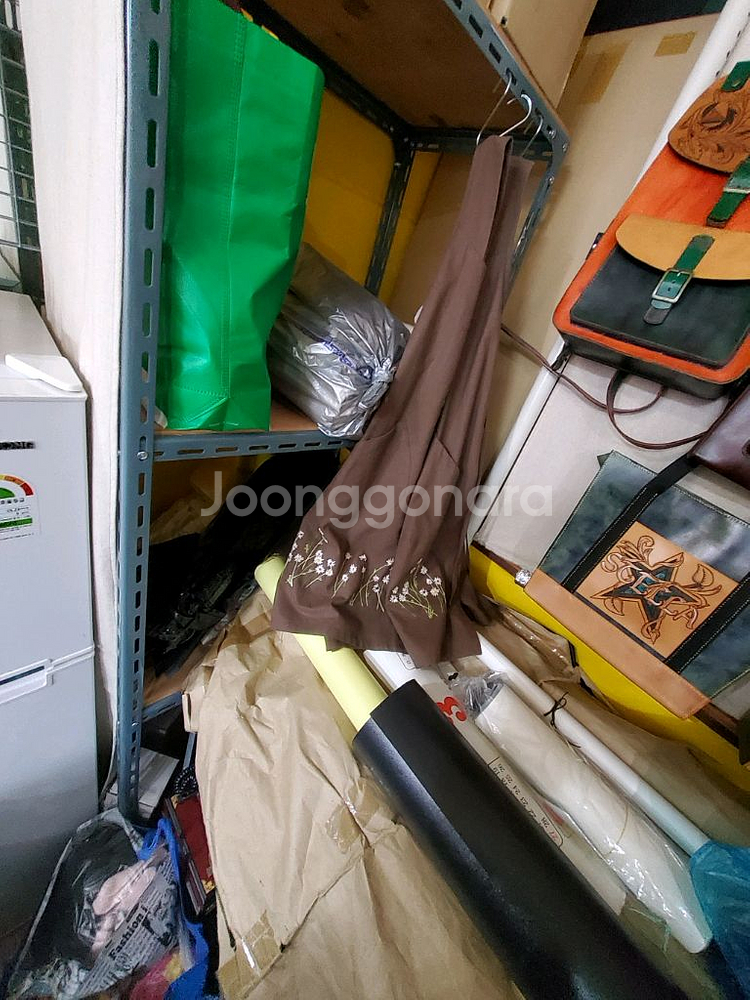 경량 앵글 수납선반 3단--0
