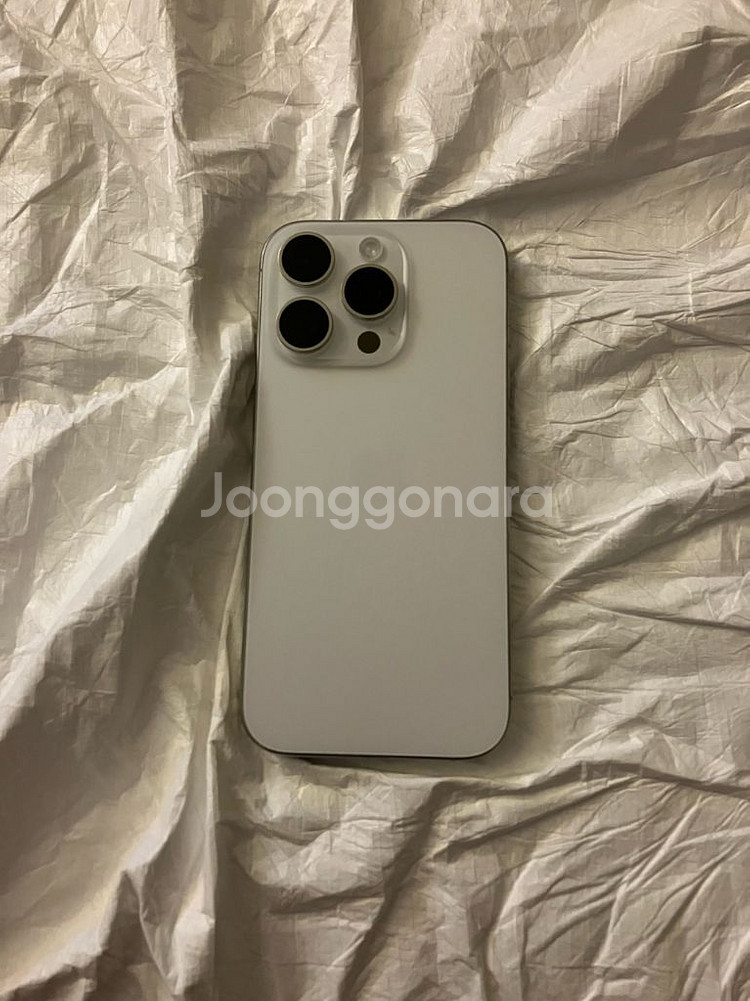 아이폰 16 pro 256gb 화이트 티타늄--1